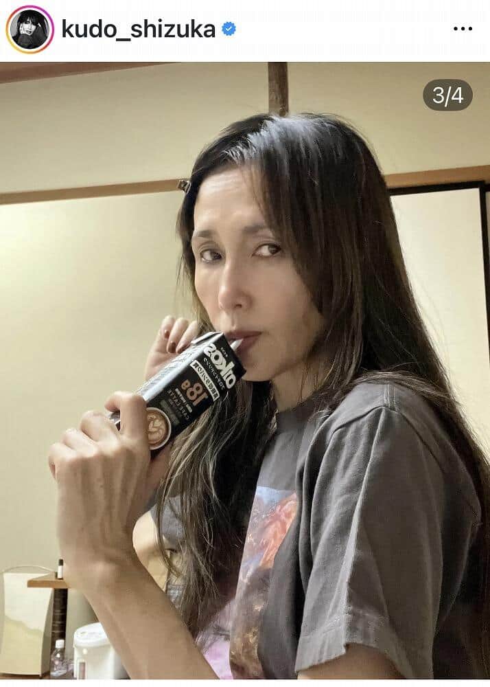 工藤静香さんのインスタグラム（＠kudo_shizuka）より