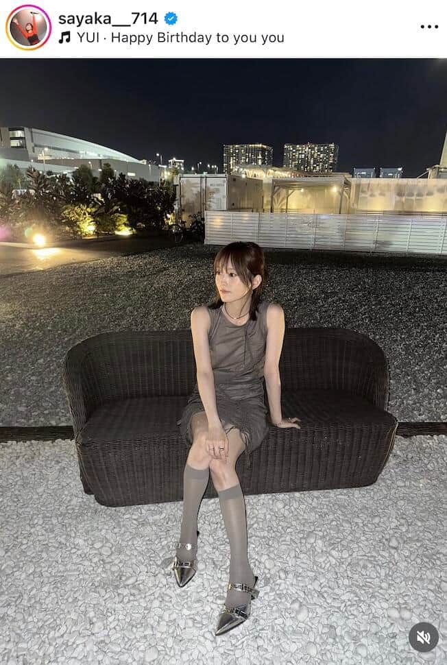 山本彩さんのインスタグラム（＠sayaka__714）より