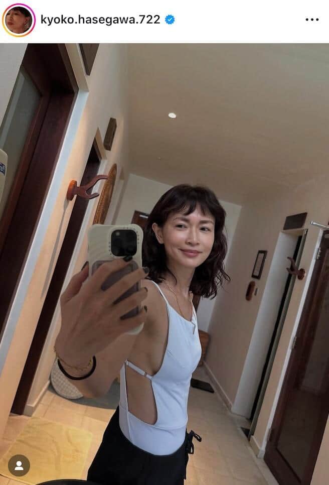 長谷川京子さんのインスタグラム（＠kyoko.hasegawa.722）より