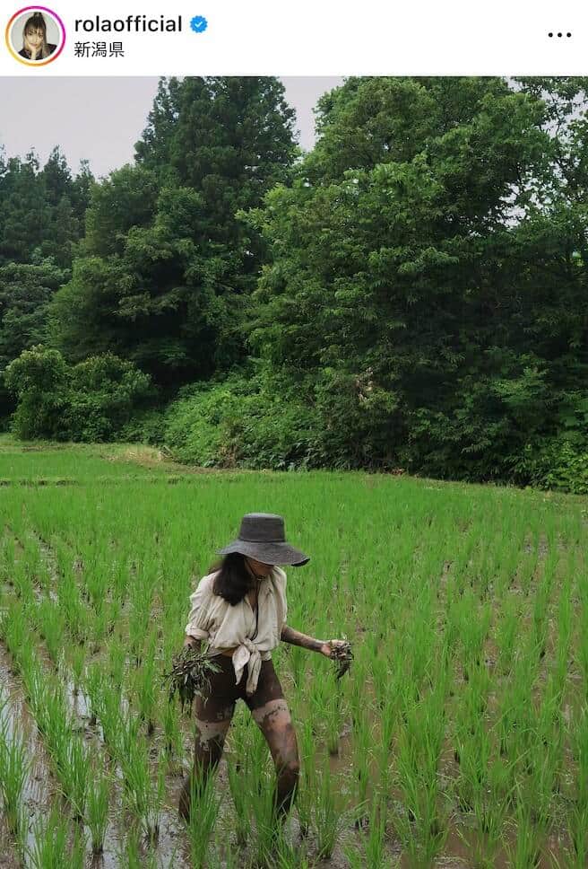ローラさんのインスタグラム（＠rolaofficial）より