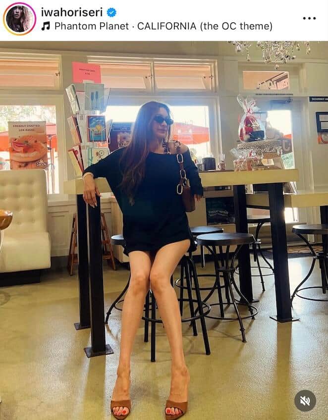 岩堀せりさんのインスタグラム（＠iwahoriseri）より