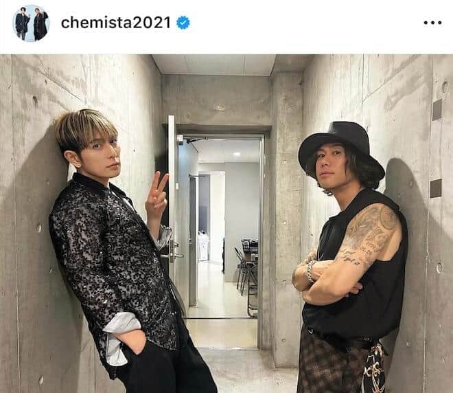 ケミストリーの公式インスタグラム（＠chemista2021）より