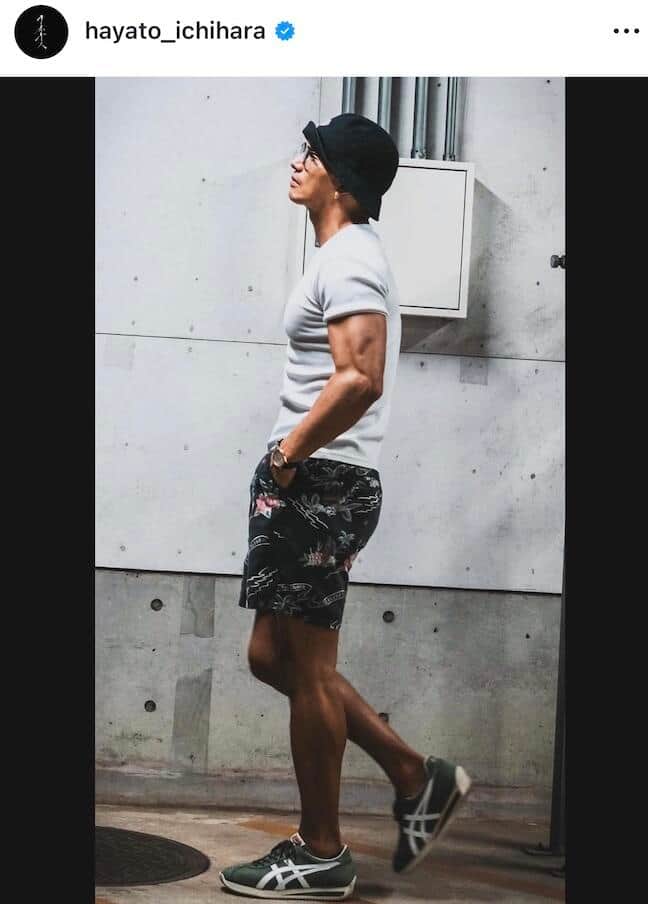 市原隼人さんのインスタグラム（＠hayato_ichihara）より