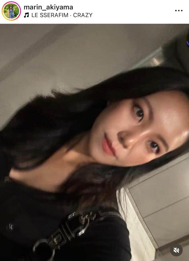 秋山真凜さんのインスタグラム（＠marin_akiyama）より
