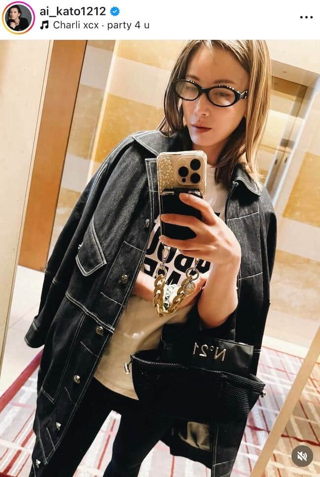 加藤あいさんのインスタグラム（＠ai_kato1212）より