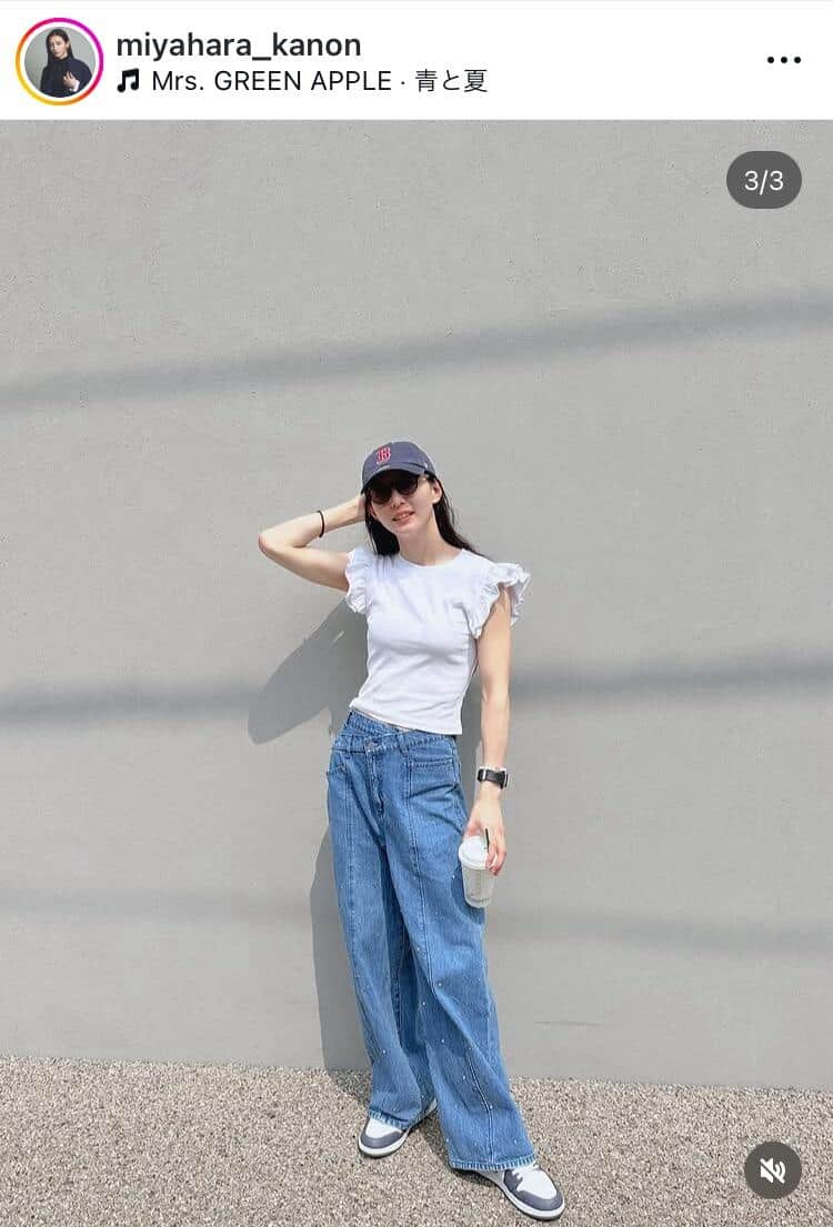 宮原華音さんのインスタグラム（＠miyahara_kanon）より