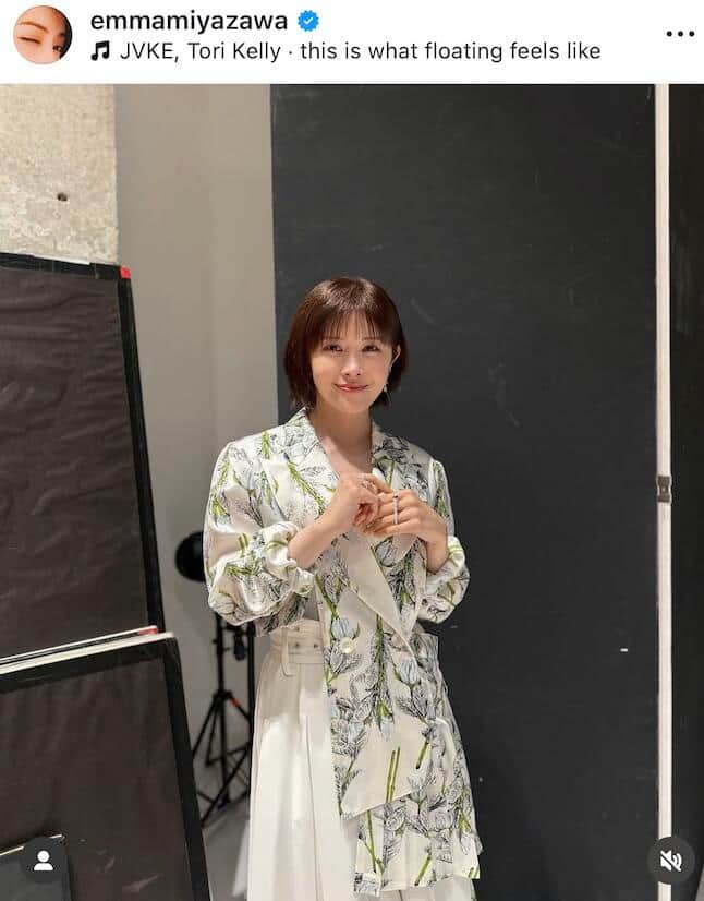 宮澤エマさんのインスタグラム（＠emmamiyazawa）より