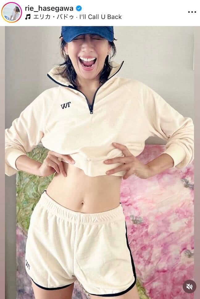 長谷川理恵さんのインスタグラム（＠rie_hasegawa）より