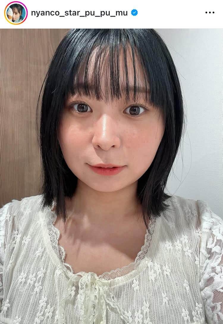 にゃんこスター・アンゴラ村長、雰囲気激変ダークメイクで色気ダダ漏れ　「めちゃめちゃ可愛い」「どうした！？」