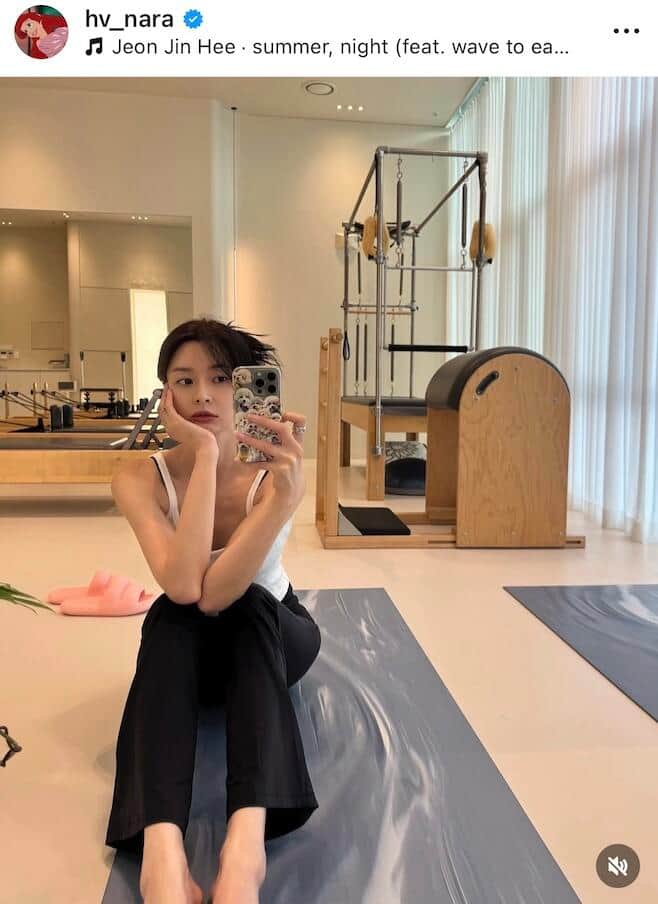 クォン・ナラさんのインスタグラム（＠hv_nara）より