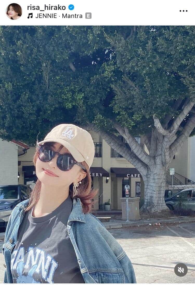 平子理沙さんのインスタグラム（＠risa_hirako）より
