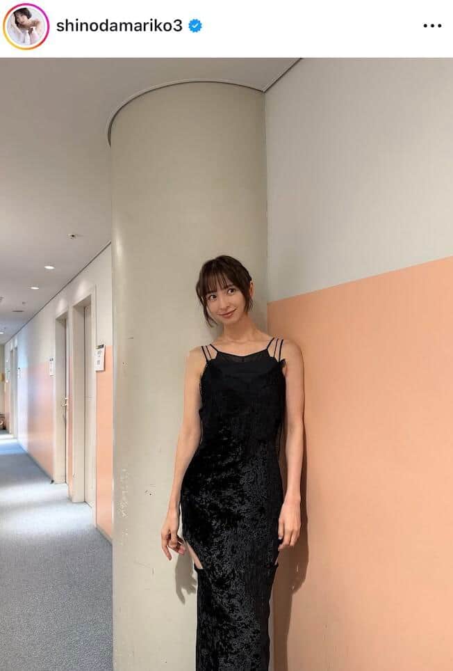 篠田麻里子さんのインスタグラム（＠shinodamariko3）より
