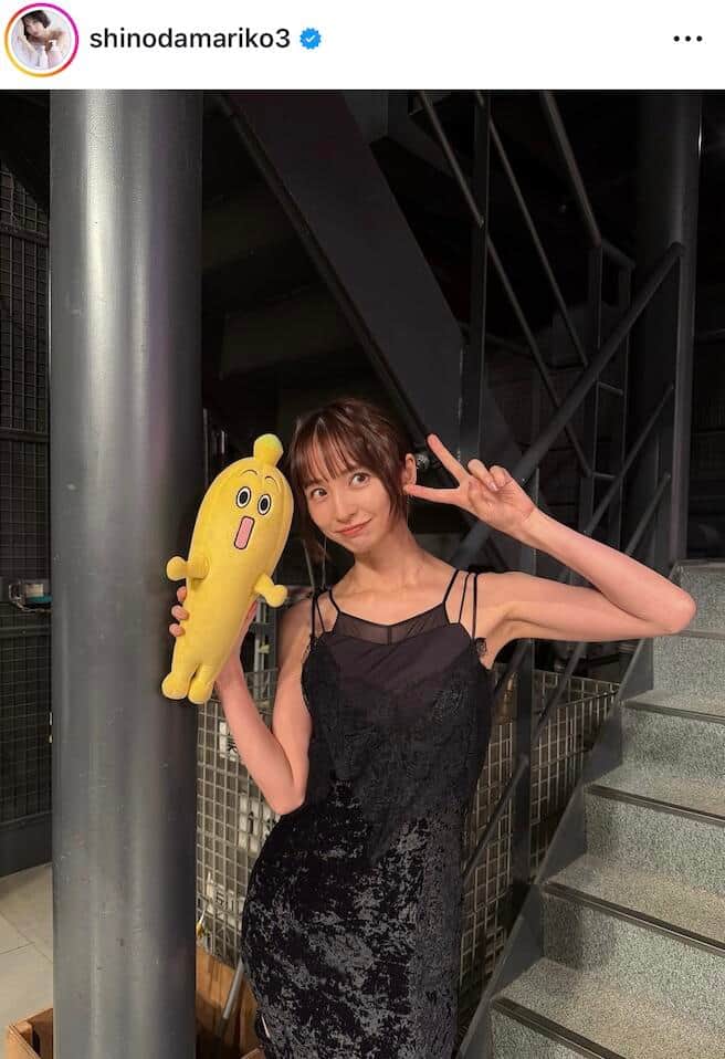 篠田麻里子さんのインスタグラム（＠shinodamariko3）より