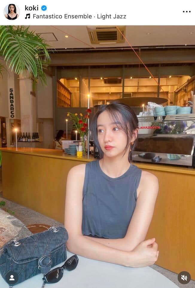 Kokiさんのインスタグラム（＠koki）より