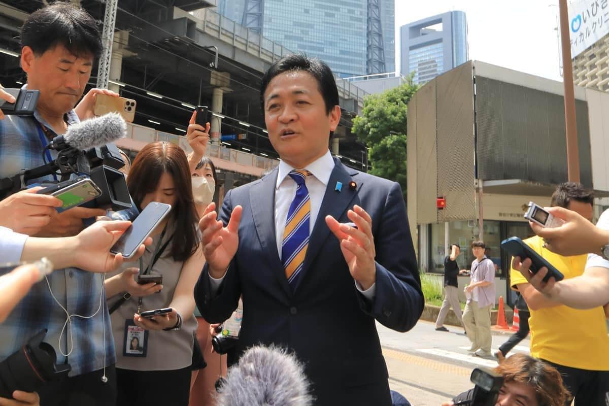 国民民主党・玉木雄一郎代表（2025年7月3日撮影）