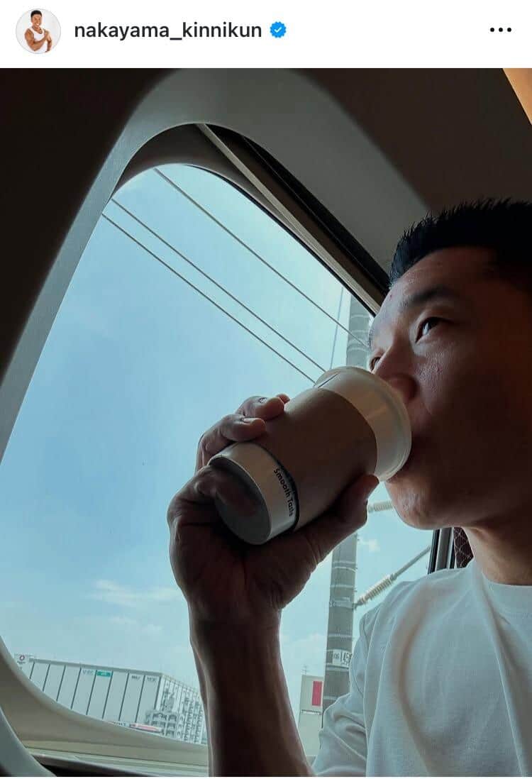 なかやまきんに君のインスタグラム（＠nakayama_kinnikun）より