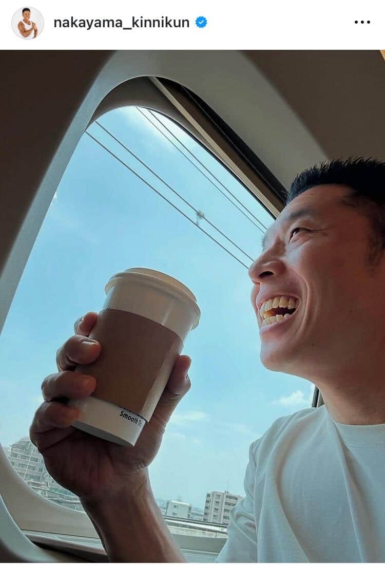 なかやまきんに君のインスタグラム（＠nakayama_kinnikun）より