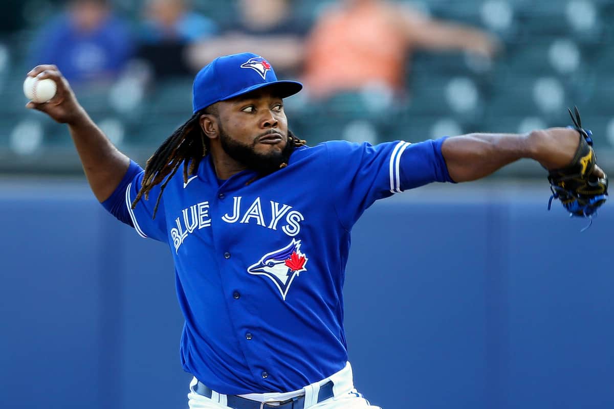 ブルージェイズ時代のラファエル・ドリス（写真：AP/アフロ）