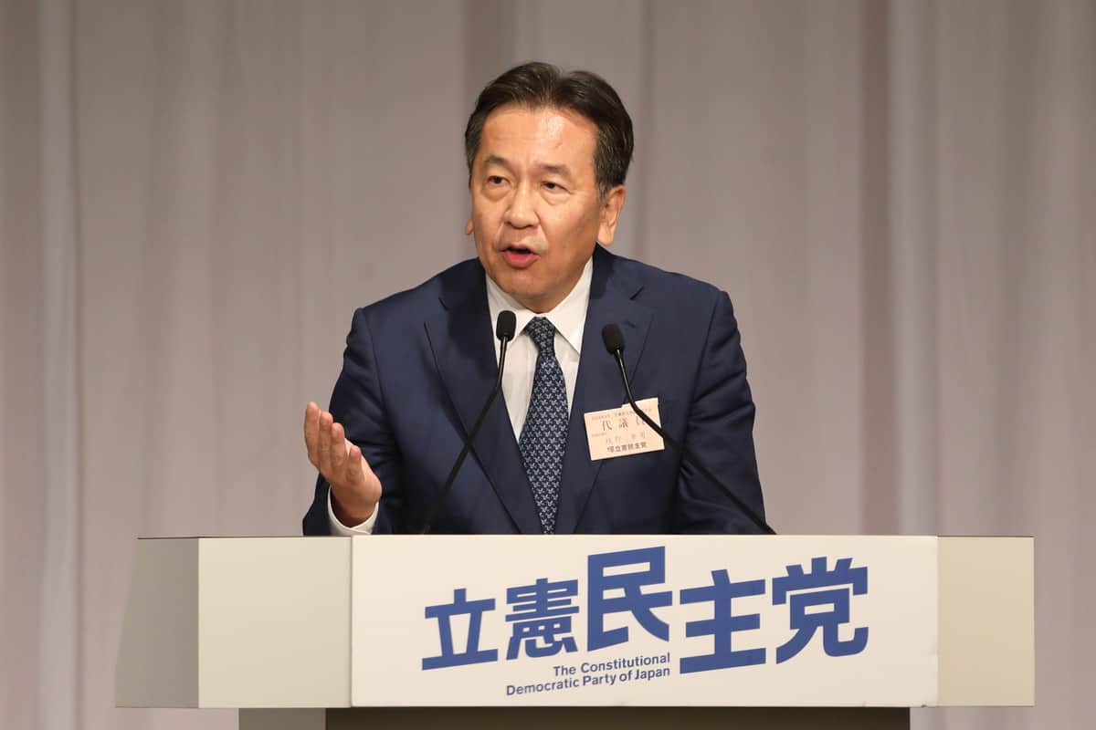 早くも解散風？　立憲・枝野元代表は「10月12日投票日を想定して準備」開始