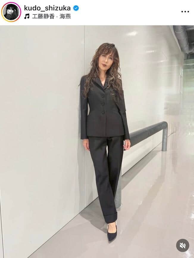 工藤静香さんのインスタグラム（＠kudo_shizuka）より