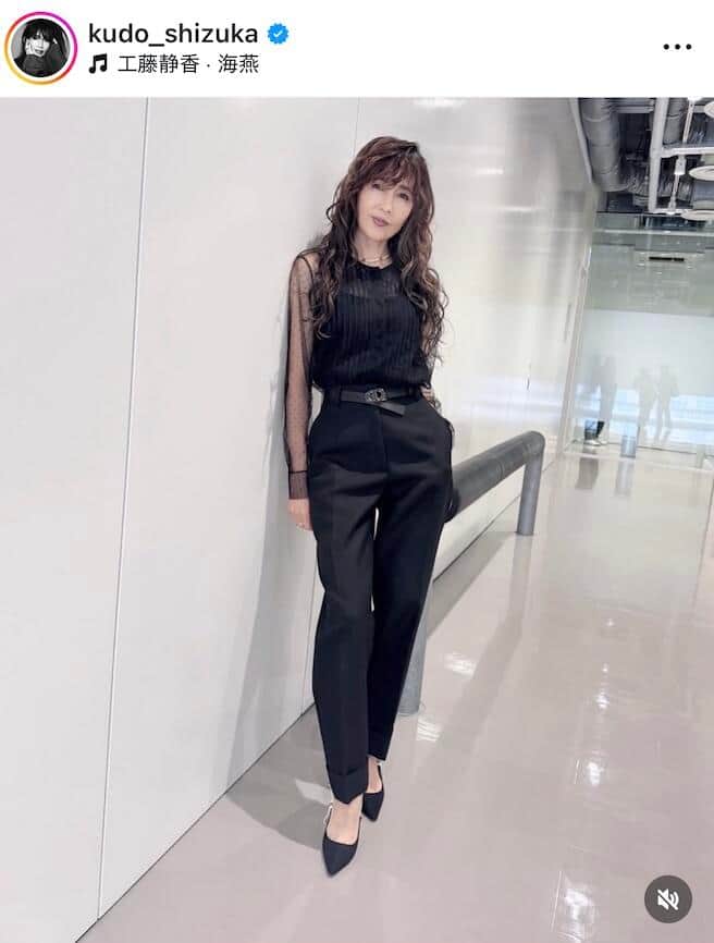 工藤静香さんのインスタグラム（＠kudo_shizuka）より