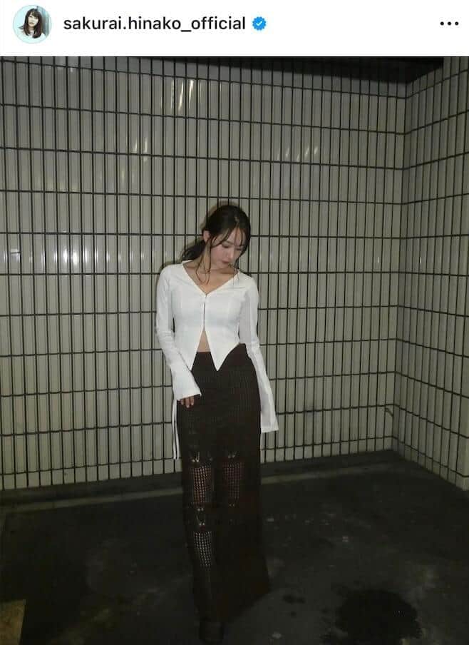 桜井日奈子さんのインスタグラム（＠sakurai.hinako_official）より