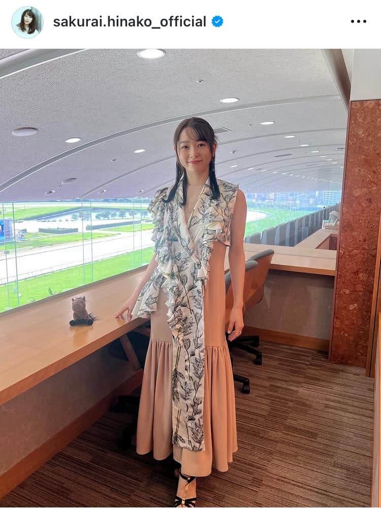 桜井日奈子さんのインスタグラム（＠sakurai.hinako_official）より
