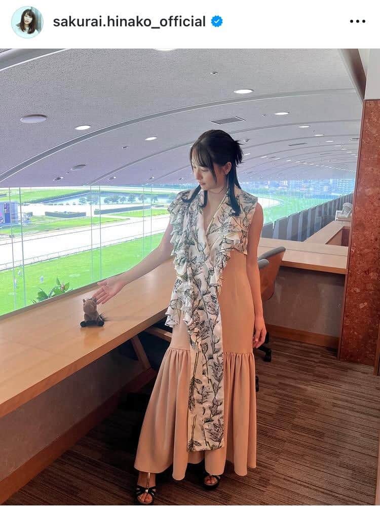 桜井日奈子さんのインスタグラム（＠sakurai.hinako_official）より