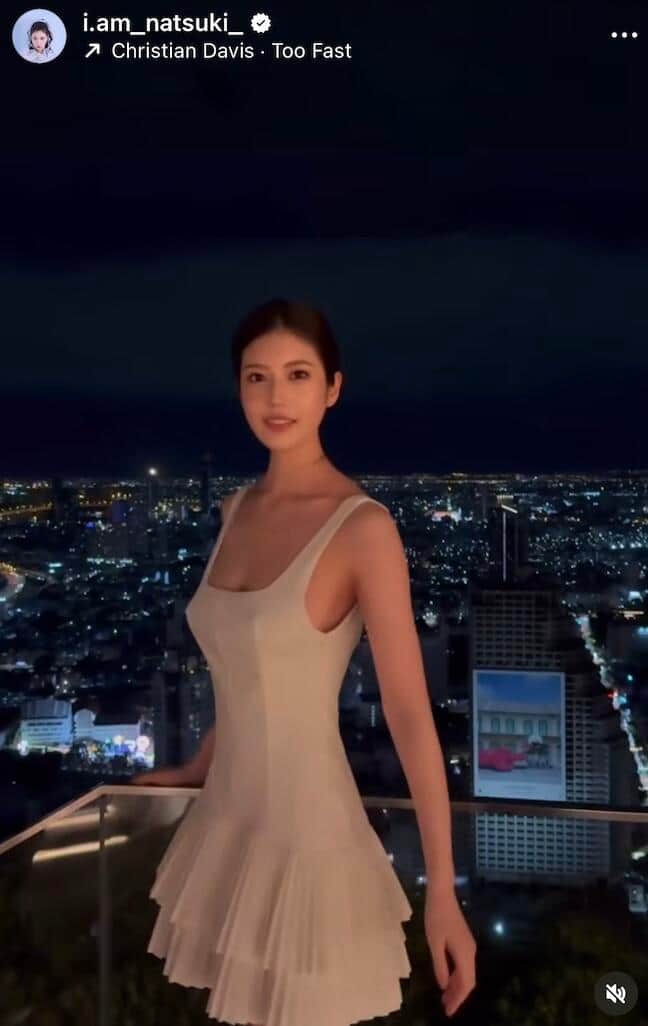 阿部なつきさんのインスタグラム（＠i.am_natsuki_）より