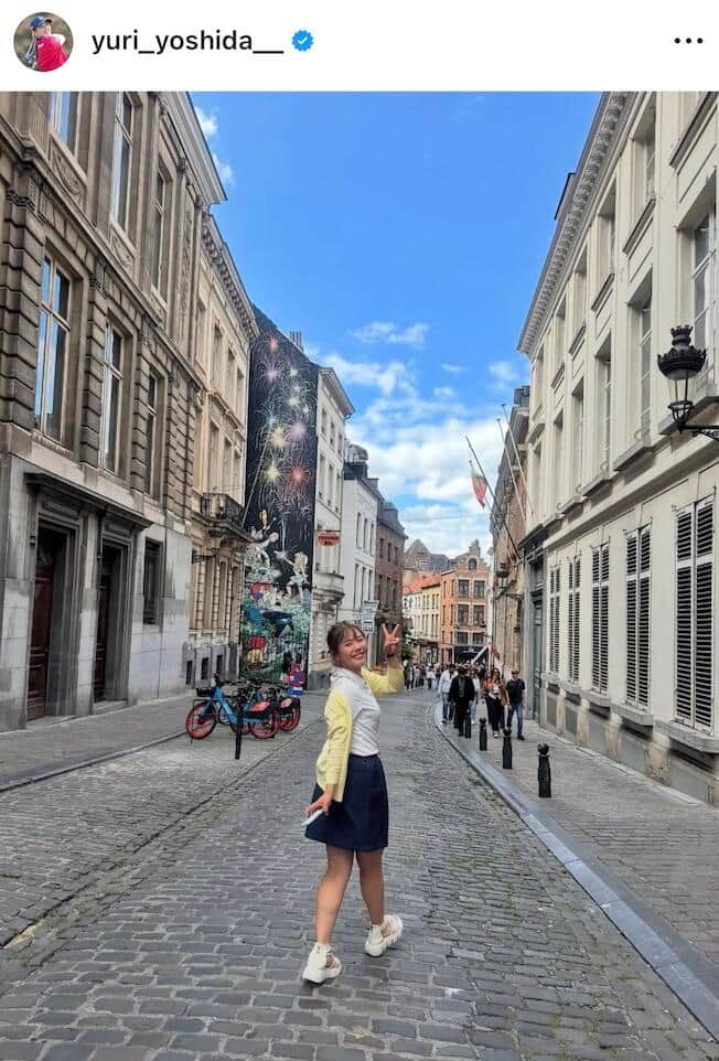 吉田優利選手のインスタグラム（＠yuri_yoshida__）より