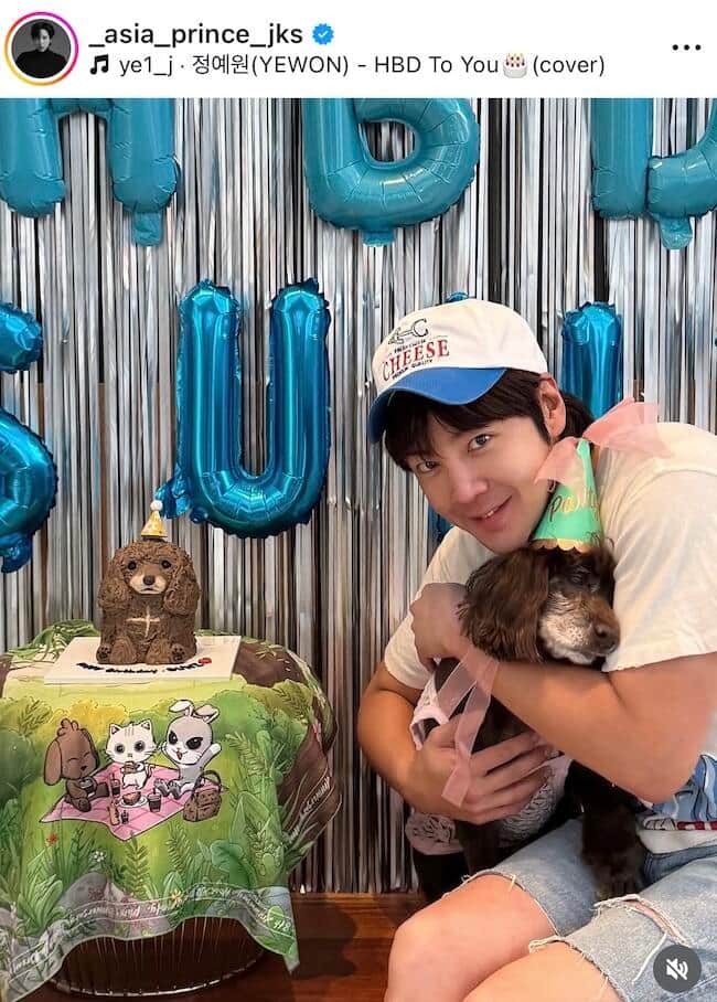 チャン・グンソクさんのインスタグラム（＠_asia_prince_jks）より