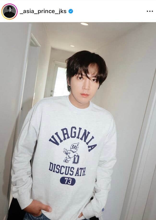 チャン・グンソクさんのインスタグラム（＠_asia_prince_jks）より