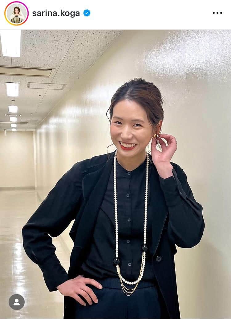 古賀紗理那さんのインスタグラム（＠sarina.koga）より
