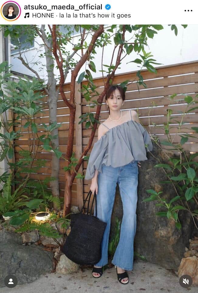 前田敦子さんのインスタグラム（＠atsuko_maeda_official）より