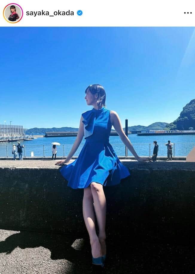 岡田紗佳さんのインスタグラム（＠sayaka_okada）より