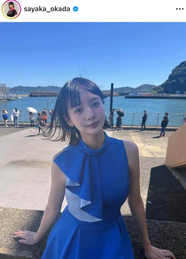 岡田紗佳さんのインスタグラム（＠sayaka_okada）より