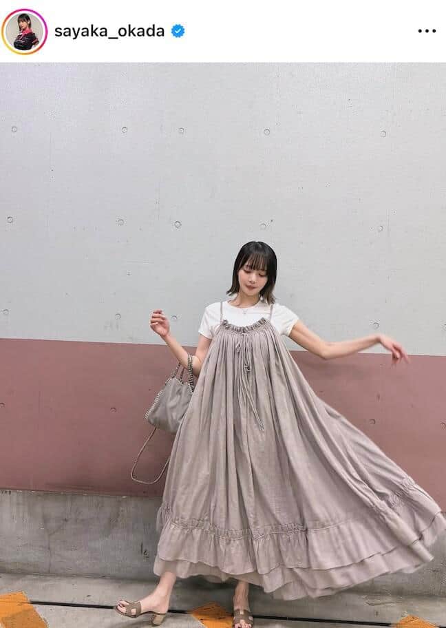 岡田紗佳さんのインスタグラム（＠sayaka_okada）より