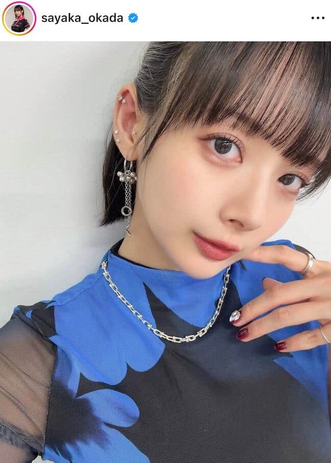岡田紗佳さんのインスタグラム（＠sayaka_okada）より