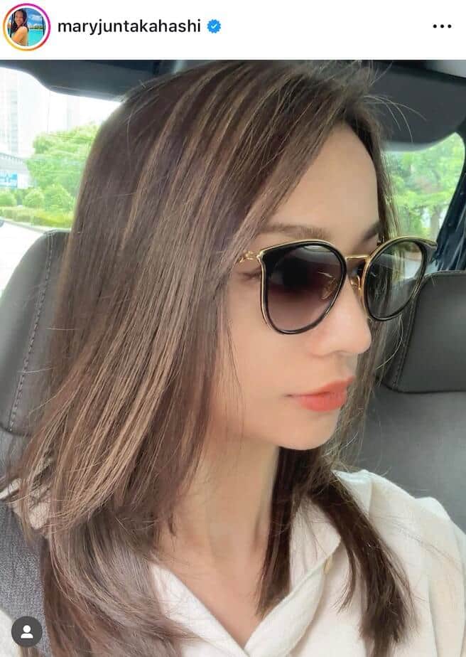 高橋メアリージュンさんのインスタグラム（＠maryjuntakahashi）より