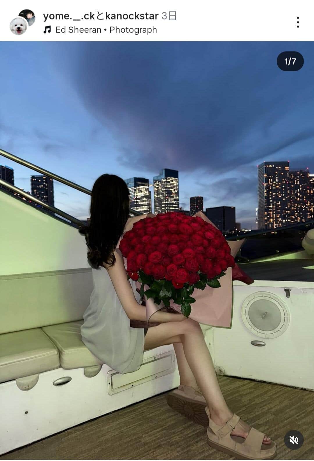 ヨメックさんのインスタグラム（＠yome.__.ck）より