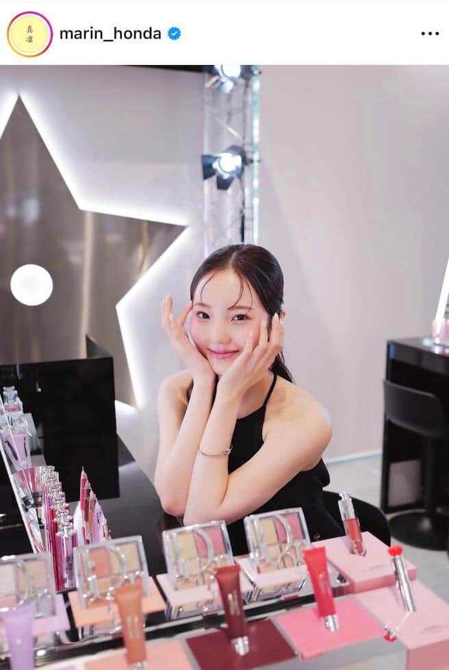 本田真凜さんのインスタグラム（＠marin_honda）より