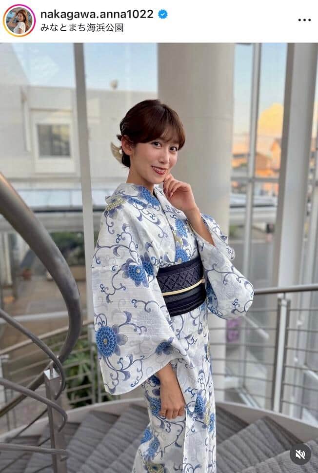 中川安奈さんのインスタグラム（＠nakagawa.anna1022）より