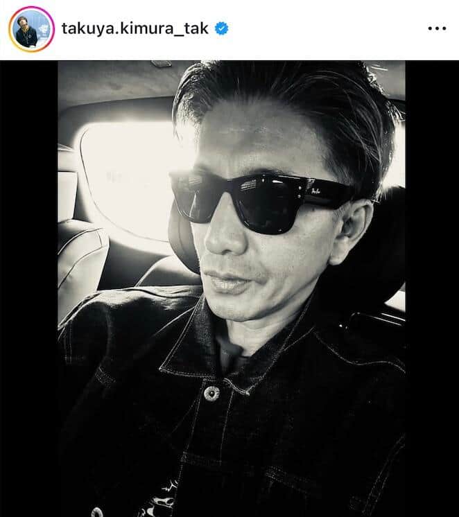木村拓哉さんのインスタグラム（＠takuya.kimura_tak）より