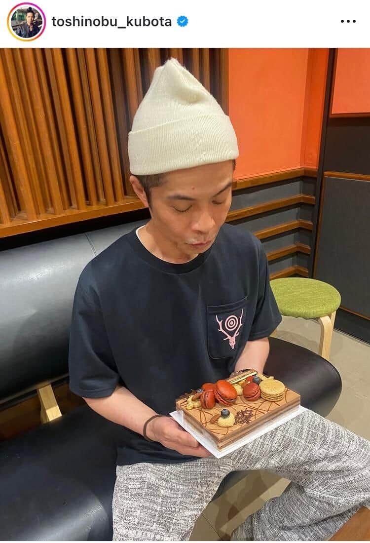 久保田利伸さんのインスタグラム（＠tsujinozomi_official）より