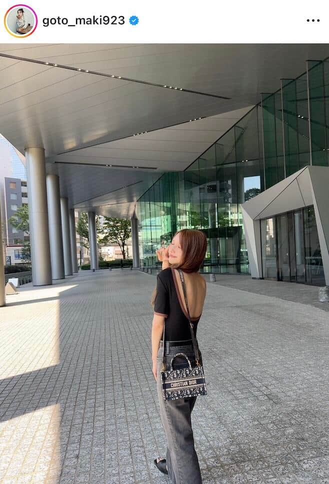 後藤真希さんのインスタグラム（＠goto_maki923）より