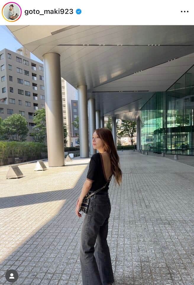 後藤真希さんのインスタグラム（＠goto_maki923）より
