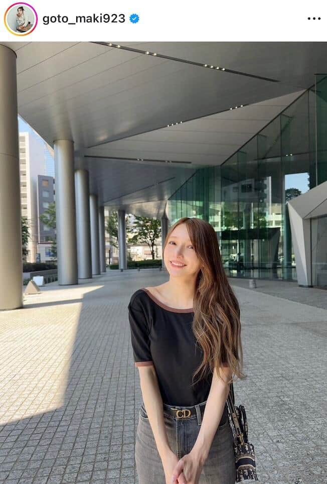 後藤真希さんのインスタグラム（＠goto_maki923）より