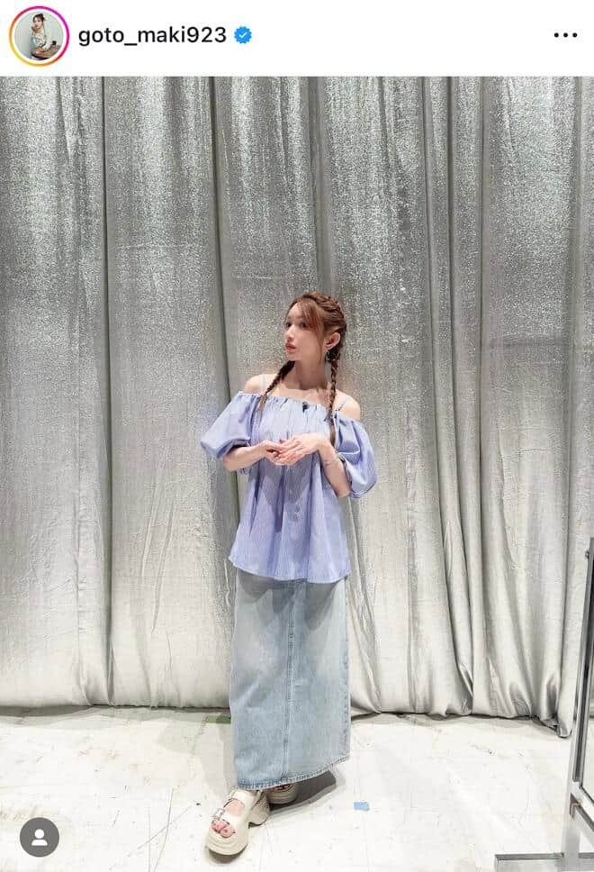 後藤真希さんのインスタグラム（＠goto_maki923）より