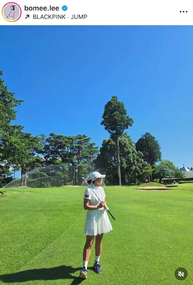 イ・ボミさんのインスタグラム（＠bomee.lee）より