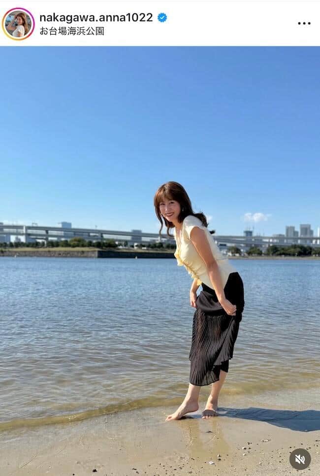 中川安奈さんのインスタグラム（＠nakagawa.anna1022）より